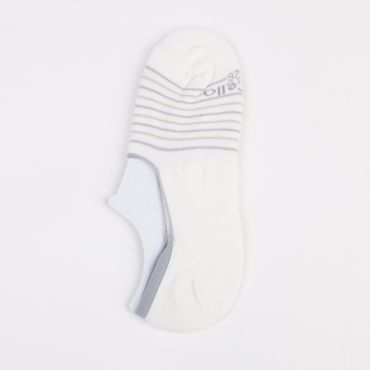 MySocks高腳背144針棉質隱形襪-條紋