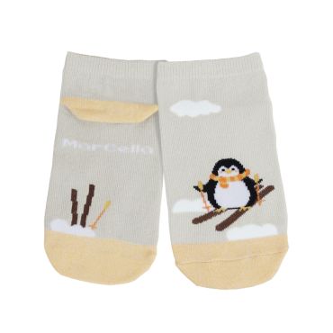 抑菌除臭可愛造型童襪-企鵝
